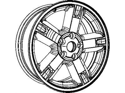 Dodge Nitro Spare Wheel - 1BK48PAKAB