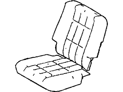 Mopar 1FS031J3AA Rear Seat Cushion Cover Left