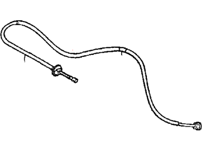 2001 Jeep Grand Cherokee Throttle Cable - 4854150AB