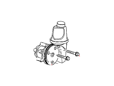 Mopar 52855186AE Power Steering Pump With Pulley