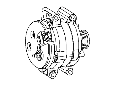 Mopar 4801835AD ALTERNATR-Engine