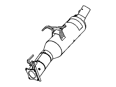 Mopar 52122429AG Exhaust Pipe And Converter