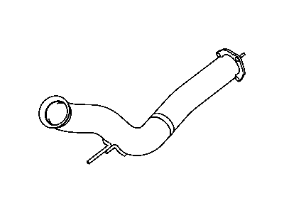 Mopar 52121890AE Front Exhaust Pipe