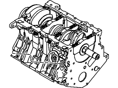Mopar 68039263AA Engine-Short Block