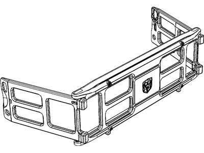 Mopar 68027145AC Panel-Pickup Box Extension