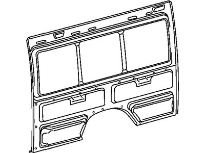 Mopar 5121890AA Panel-Body Side Rear