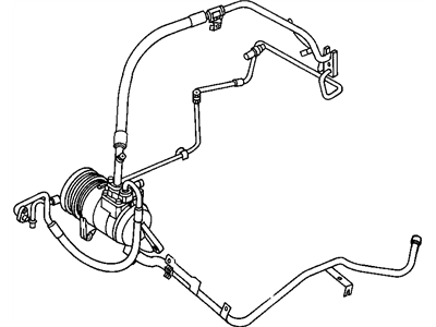 2000 Chrysler Town & Country A/C Hose - 4677165