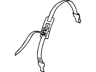 Mopar 5016511AA Strap-Cargo Tie Down