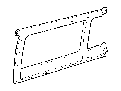 Mopar 5CJ05MD5 Panel, Rear Side W/127" Extended Wheelbase (P.A.R.)