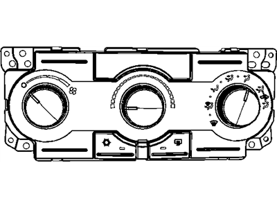 Mopar 55037979AB Air Conditioner And Heater Control