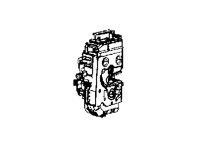 Jeep Wrangler Door Lock Actuator - 4589277AK