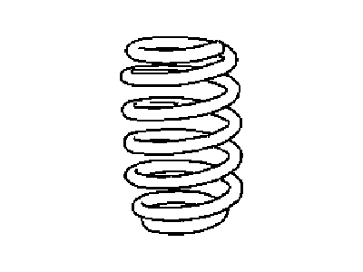 Dodge Charger Coil Springs - 4895627AB