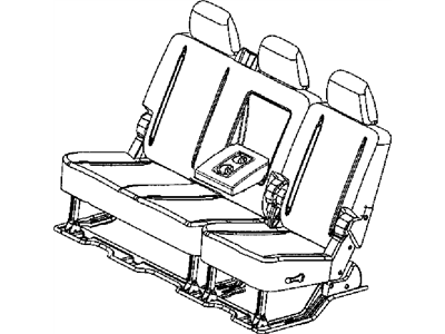 Mopar 1RH30GTVAA Rear Seat Armrest