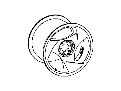 Mopar MC36PAK Aluminum Wheel