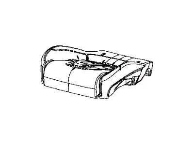 Chrysler Seat Cushion - 68137150AF