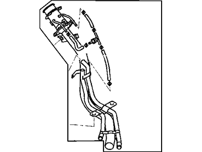 Chrysler Sebring Fuel Filler Neck - MR271602
