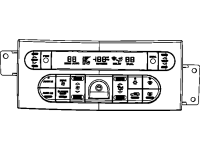 Mopar 5005469AB Air Conditioning And Heater Control