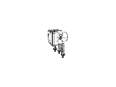 Mopar 68028991AA Anti-Lock Brake System Module