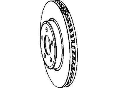 Chrysler Brake Disc - 5290537AA