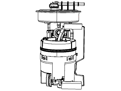 Mopar 68026581AC Fuel Pump/Level Unit Module Kit