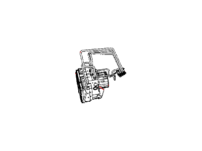Mopar 5179862AA Anti-Lock Brakes-Modulator Valve