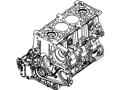 Mopar 68035493AA Engine-Short Block