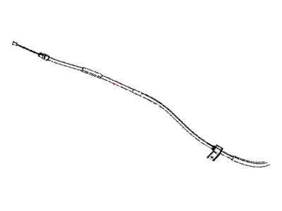 2010 Chrysler Town & Country Parking Brake Cable - 4721494AG