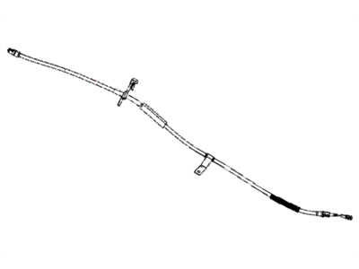2010 Chrysler Town & Country Parking Brake Cable - 4721493AG