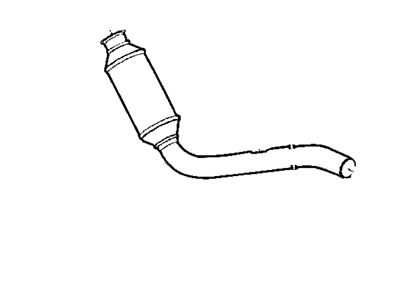 2001 Chrysler Prowler Exhaust Pipe - 4815992AE