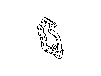 Mopar 5015251AB Adapter-Disc Brake CALIPER