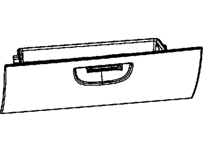 Mopar UZ80XDVAD Door-Glove Box