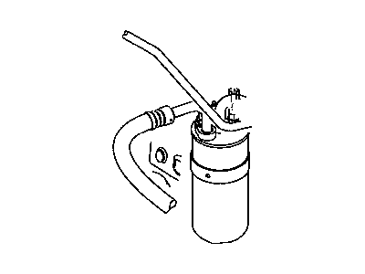 Mopar 55037470AD CONDENSER-Suction And Discharge Line