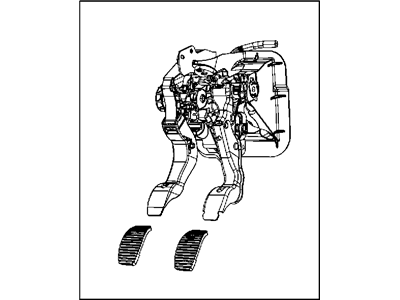 Mopar 4581620AB Bracket-Pedal