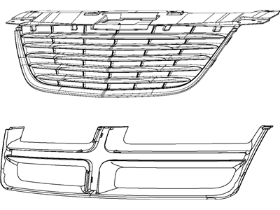 Chrysler 200 Grille - 68102305AA