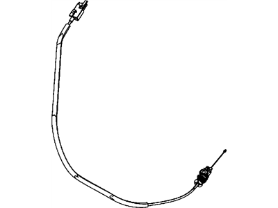 Mopar 52060163AP Cable-Brake INTERLOCK