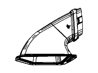 Mopar 53034152AB Air Intake-Air Inlet Duct