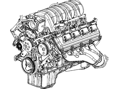 Mopar R8193012AA Engine-Long Block