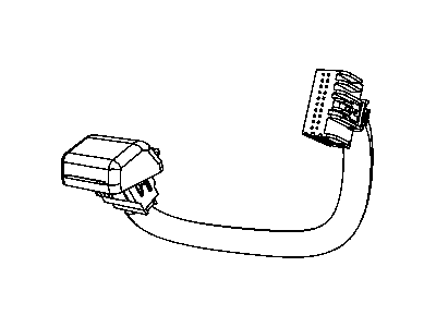 Mopar 68068280AA Wiring-Jumper