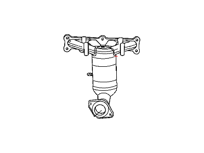 2007 Jeep Compass Catalytic Converter - 5105460AC