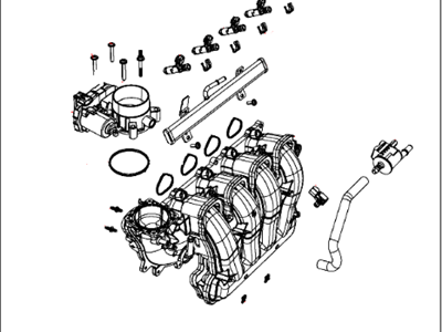 Mopar 5047441AG Engine Intake Manifold Kit