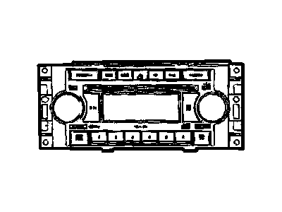 Mopar 5091720AA Radio-AM/FM With Cd And EQUALIZER