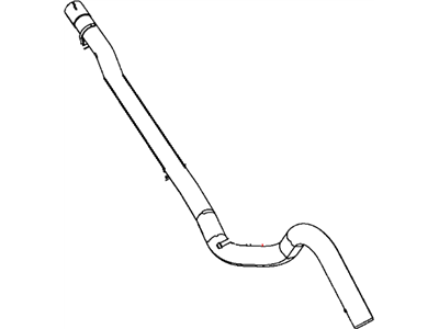 Mopar LK006434 Exhaust Extension Pipe