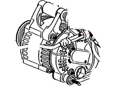 Mopar 4868402AA ALTERNATR-Engine