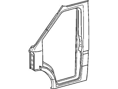 Mopar 5104220AA Panel-Body Side Door
