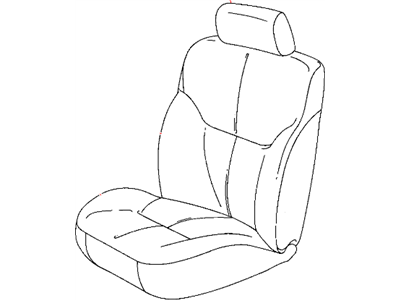 Mopar 1CS111DVAA Front Seat Cushion