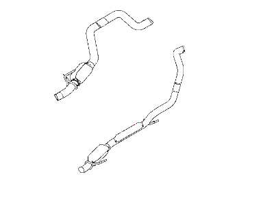 Mopar 55398333AG Exhaust Pipe And Resonator