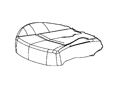 Mopar 1WD51JRRAB Front Seat Cushion Cover