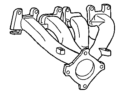 Chrysler PT Cruiser Exhaust Manifold - 4884233AA