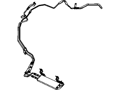 Mopar 5154457AE Cooler-Power Steering With Hose