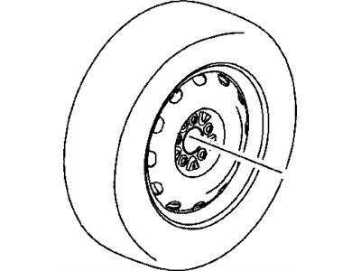 Mopar 4854632AA Aluminum Wheel